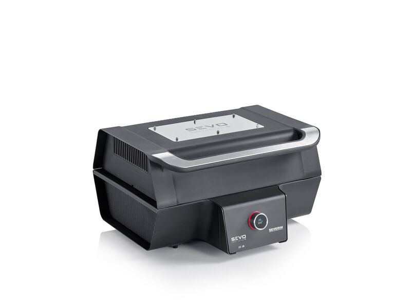 Severin PG 8138 SEVO Smart Control GT Table grill | black/silver 1