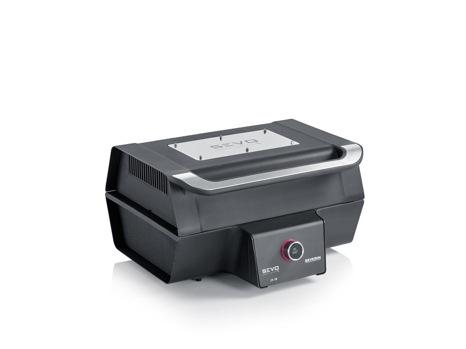 Severin PG 8138 SEVO Smart Control GT Tischgrill schwarz/silber