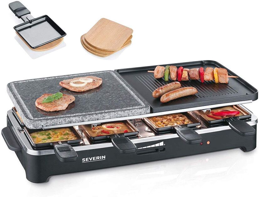 escaleren dichters effect Severin Raclette grill with grill stone | Now with a 30-Day Trial Period