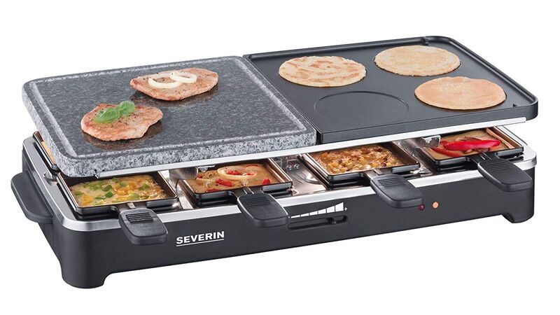 Severin Raclette-Grill mit Grillstein | RG 9474 | schwarz 2