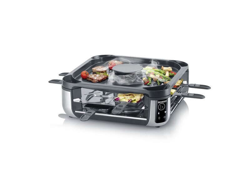 Severin RG 2379 S-Joy Sevento Raclette | black/silver 4