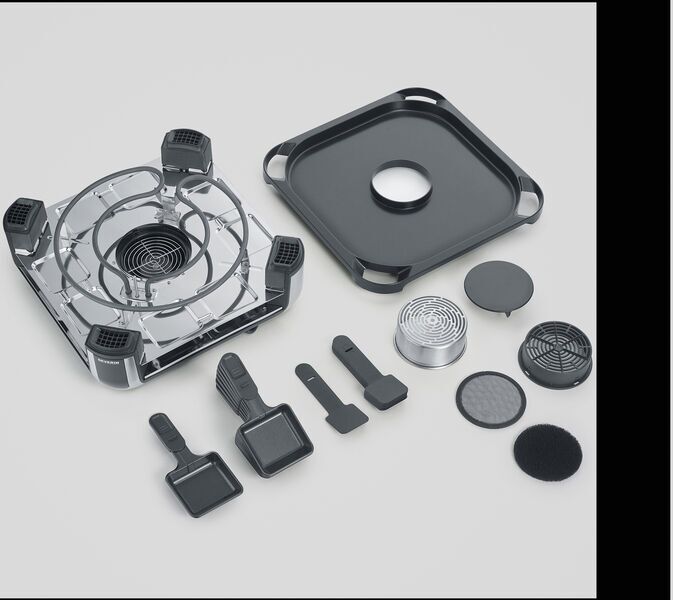 Severin RG 2379 S-Joy Sevento Raclette | black/silver 5