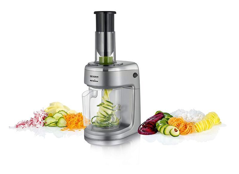 Severin Spiral slicer and vegetable slicer KM 3923 | silver 2