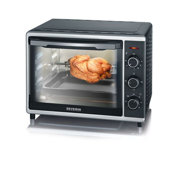 Severin TO 2056 Mini-Backofen | schwarz/silber, image 1 of 5