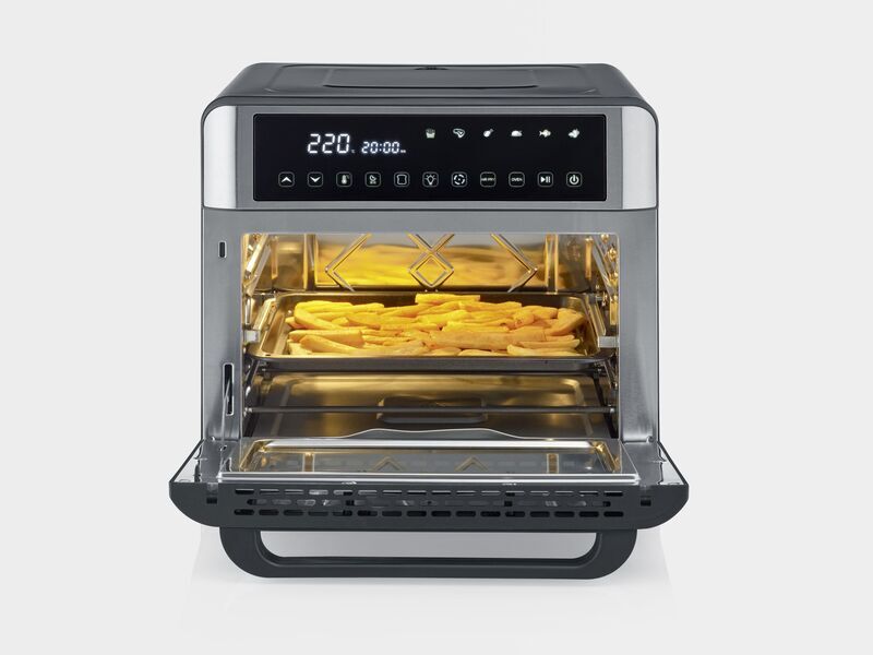 Severin TO 2077 "Bake & Fry" Mini-Backofen | schwarz/silber, image 2 of 5