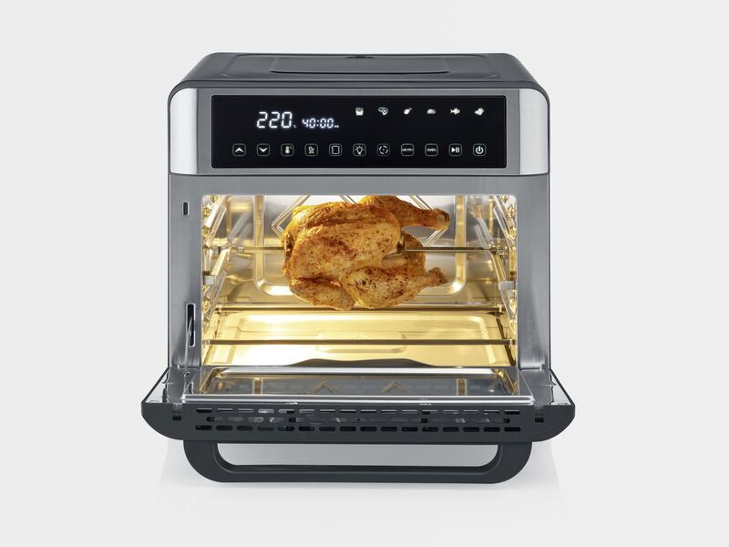 Severin TO 2077 "Bake & Fry" Mini-Backofen | schwarz/silber, image 4 of 5