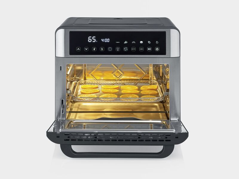 Severin TO 2077 "Bake & Fry" Mini-Backofen | schwarz/silber, image 5 of 5
