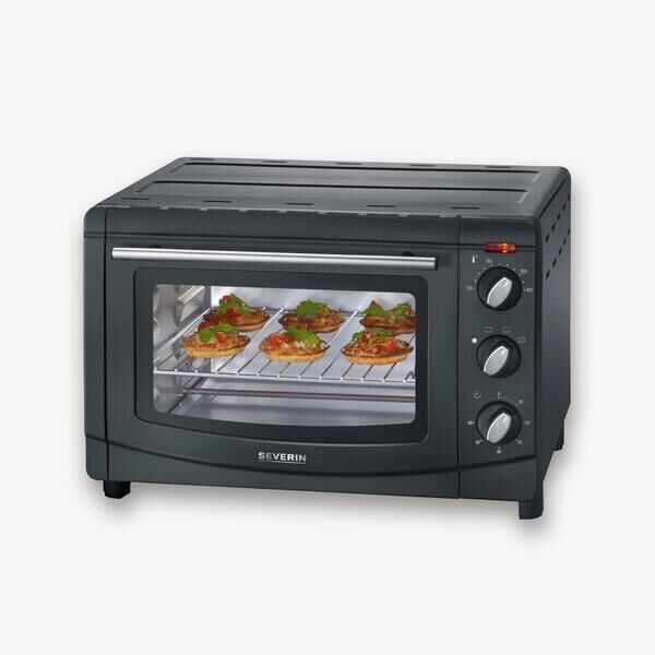 Severin TO 9560 Mini Oven | black/silver, image 1 of 5