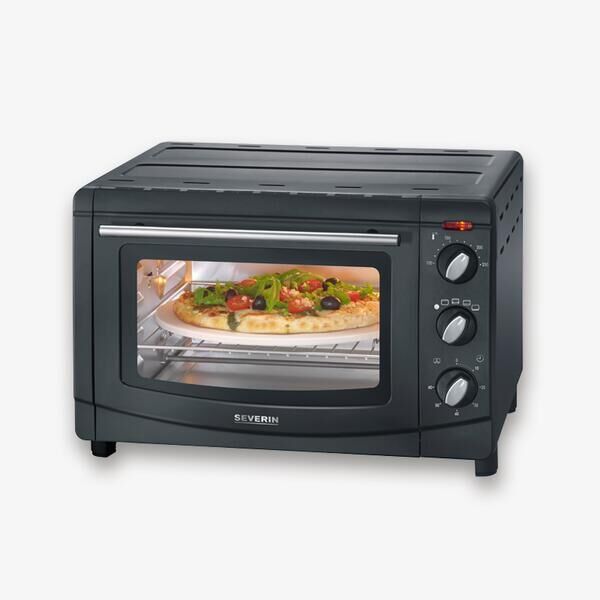 Severin TO 9560 Mini Oven | black/silver, image 2 of 5
