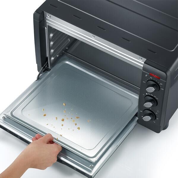 Severin TO 9560 Mini Oven | black/silver, image 4 of 5