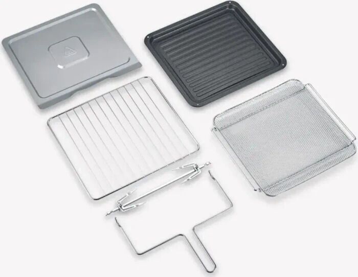 Severin TO 9579 "Bake & Fry" Mini oven | black/silver 4