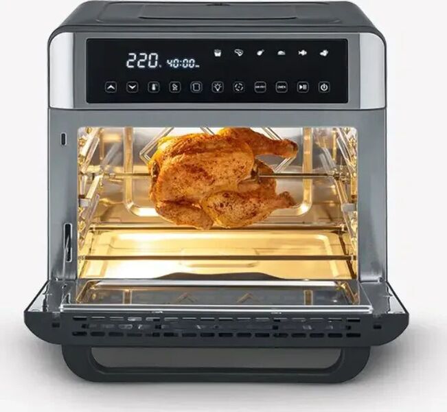 Severin TO 9579 "Bake & Fry" Mini oven | black/silver 3