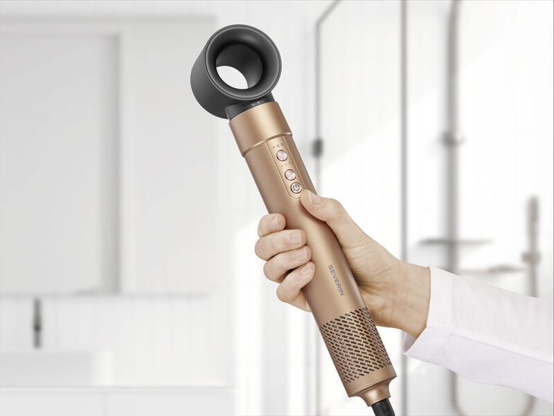 Severin WL 0685 S-Style Multi-Style Pro Multi-Haarstyler | kupfer/schwarz, image 3 of 5