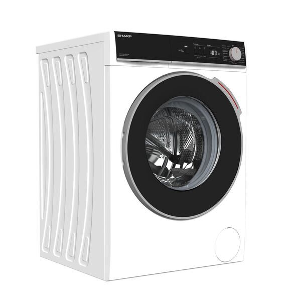 Sharp ES-NFA816BW1NA-DE Front-Loading Washing Machine 8 kg | white/black, image 3 of 5