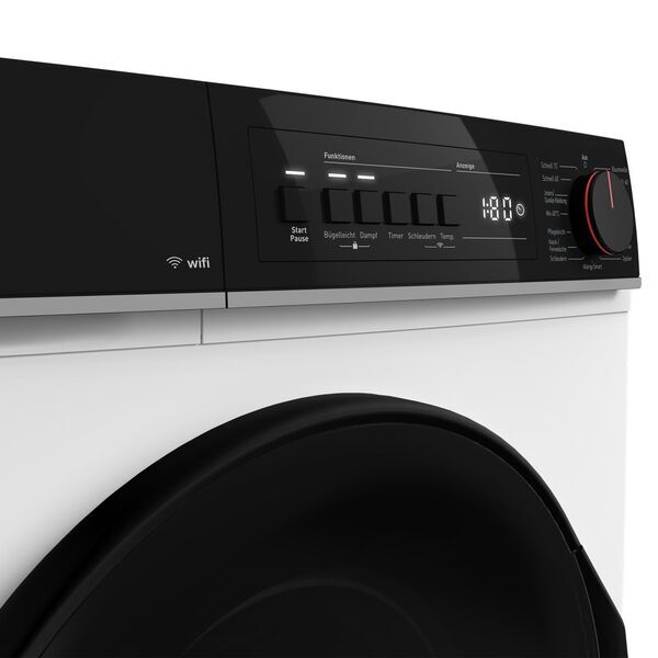 Sharp ES-PRO714WA-DE Front-loading washing machine 7 kg | white/black, image 2 of 5