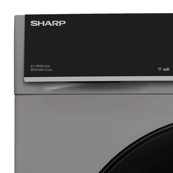Sharp ES-PRO814SA-DE Front-loading washing machine 8 kg | silver/black 4