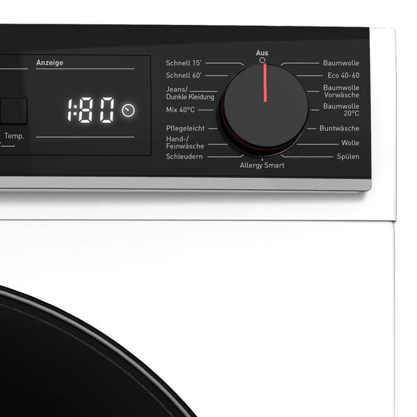 Sharp ES-PRO814WA-DE Front-loading washing machine 8 kg | white/black 3