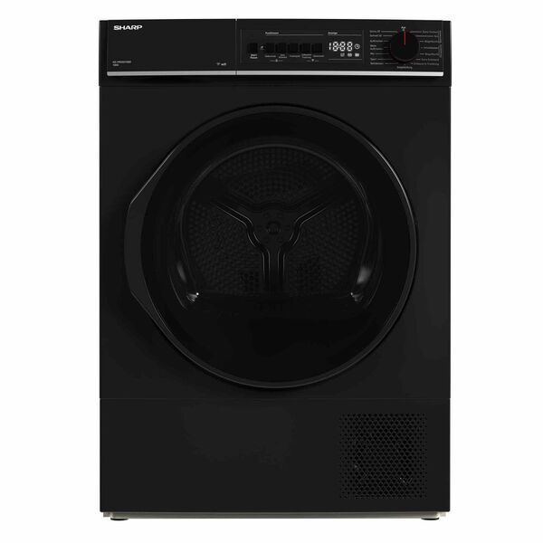 Sharp KD-PRO0S7GBD-DE Heat pump dryer 10 kg | black, image 1 of 5