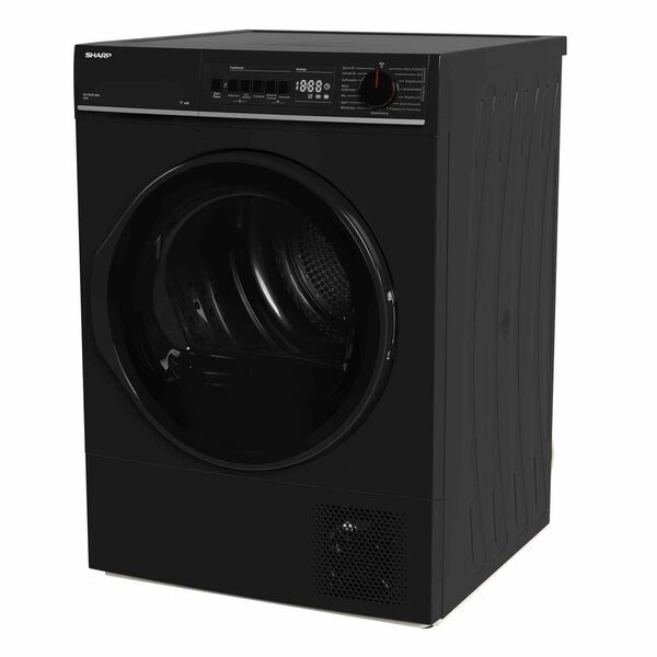 Sharp KD-PRO0S7GBD-DE Heat pump dryer 10 kg | black, image 3 of 5