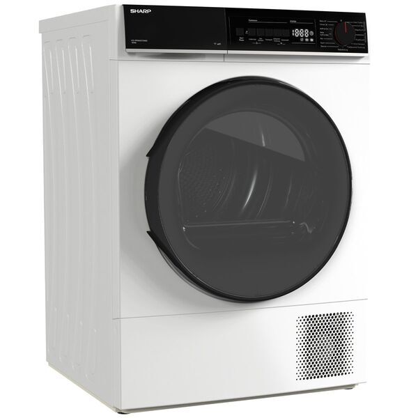 Sharp KD-PRO0S7GWD-DE Heat Pump Dryer 10 kg | white/black, image 2 of 5