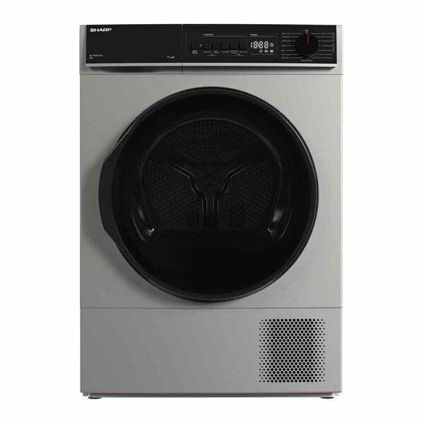 Sharp KD-PRO8S7GSC-DE Heat Pump Tumble Dryer 8 kg | grey/black, image 1 of 5
