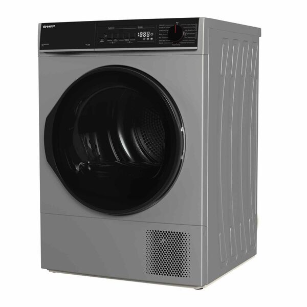 Sharp KD-PRO8S7GSC-DE Heat Pump Tumble Dryer 8 kg | grey/black, image 3 of 5