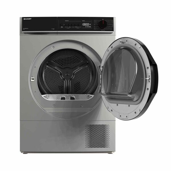 Sharp KD-PRO8S7GSC-DE Heat Pump Tumble Dryer 8 kg | grey/black, image 4 of 5