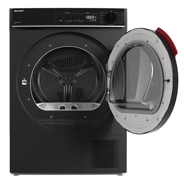 Sharp KD-WNHB0S9GAC-DE Heat pump dryer 10 kg | black, image 3 of 5
