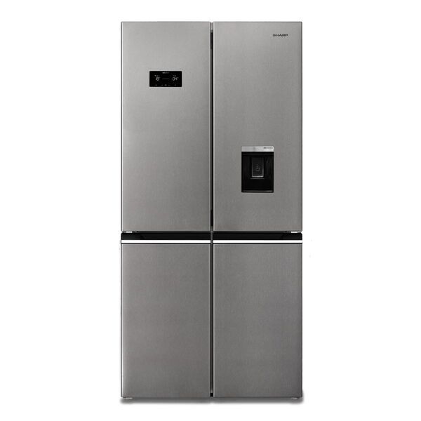 Sharp SJ-NFA35IHDPD-EU Side-by-Side Refrigerator/freezer combination | silver, image 1 of 5