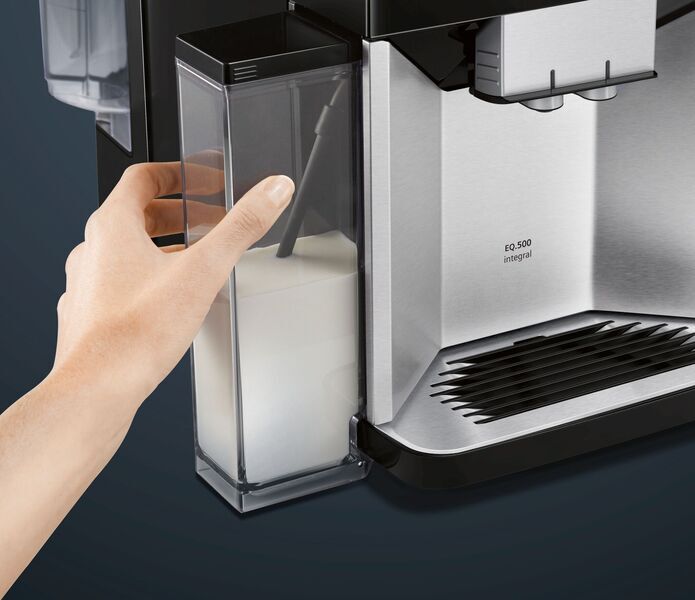 Siemens EQ.500 TQ507D03 integral Helautomatisk kaffemaskin | silver/svart 3
