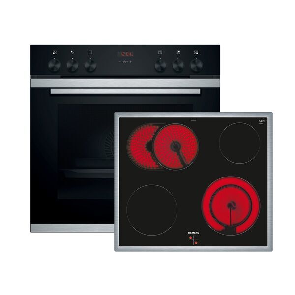 Siemens EQ210KA01 built-in oven set | black/silver, image 1 of 5