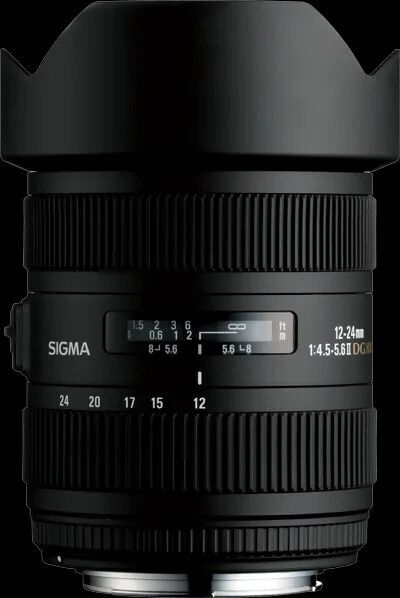 Sigma AF 12-24mm 4.5-5.6 II DG HSM Canon EF | črna 1