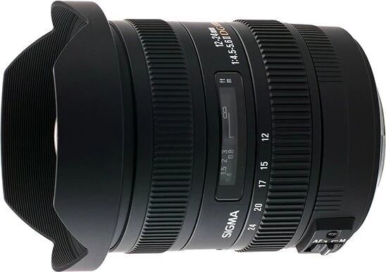 Sigma AF 12-24mm 4.5-5.6 II DG HSM Canon EF | črna 2