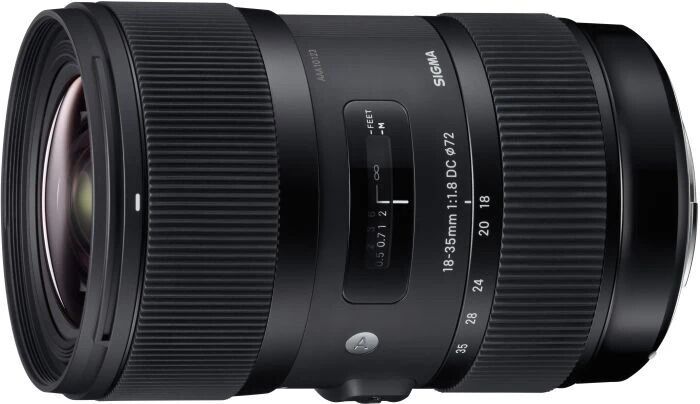 Sigma Art 18-35mm 1.8 DC HSM IF Canon EF | Black, image 1 of 3