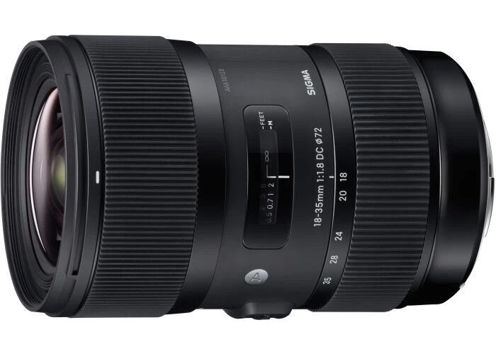 Sigma Art 18-35mm 1.8 DC HSM IF Canon EF | Zwart