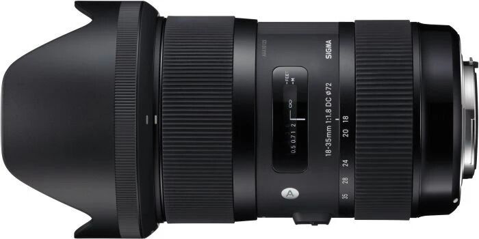 Sigma Art 18-35mm 1.8 DC HSM IF Canon EF | Black, image 2 of 3
