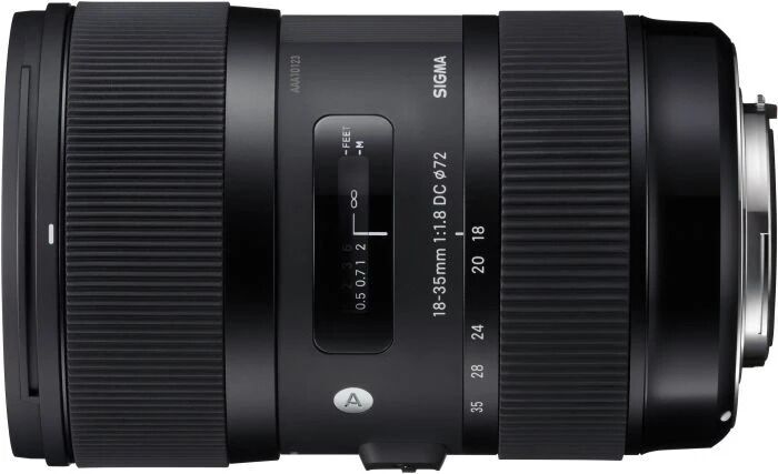 Sigma Art 18-35mm 1.8 DC HSM IF Canon EF | Black, image 3 of 3