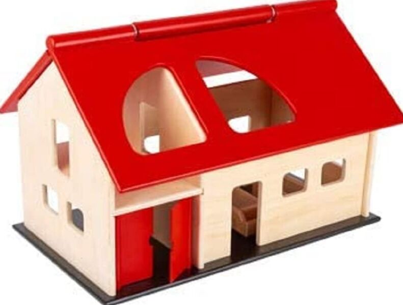 Small Foot Bauernhof hout | rood 1