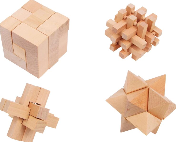 Small Foot Geschicklichkeitsspiel Woody | hellbraun 1