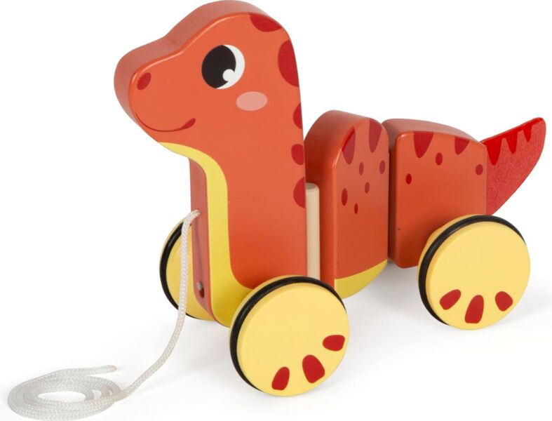 Small Foot Nachziehtier Dino | rouge 1