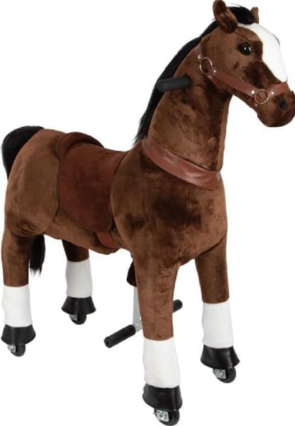 Small Foot Reitpferd auf Rollen | rjava 1