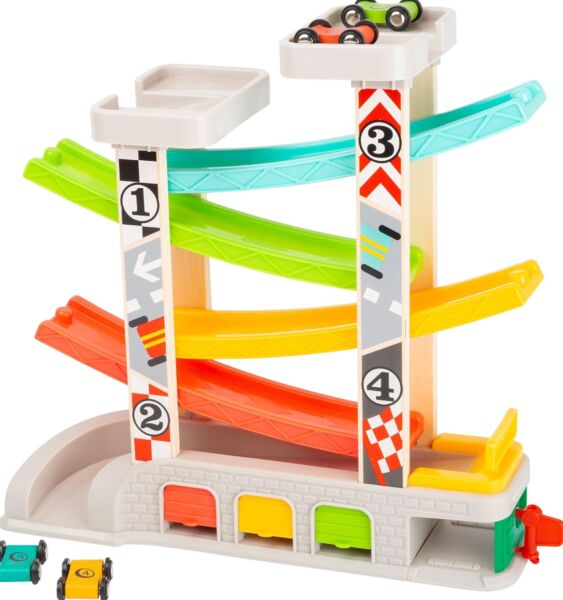 Small Foot Rennbahn Parkdeck | mehrfarbig 1