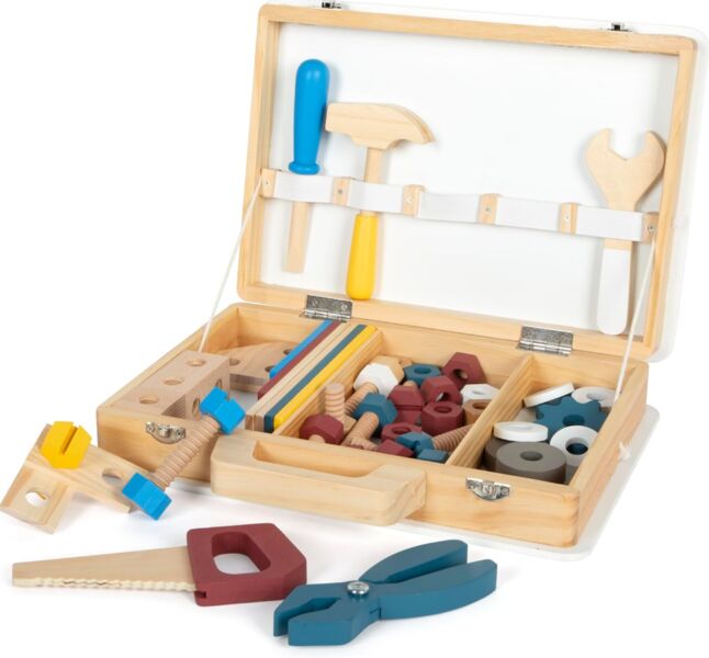 Small Foot Werkzeugkoffer Workshop | beige 1