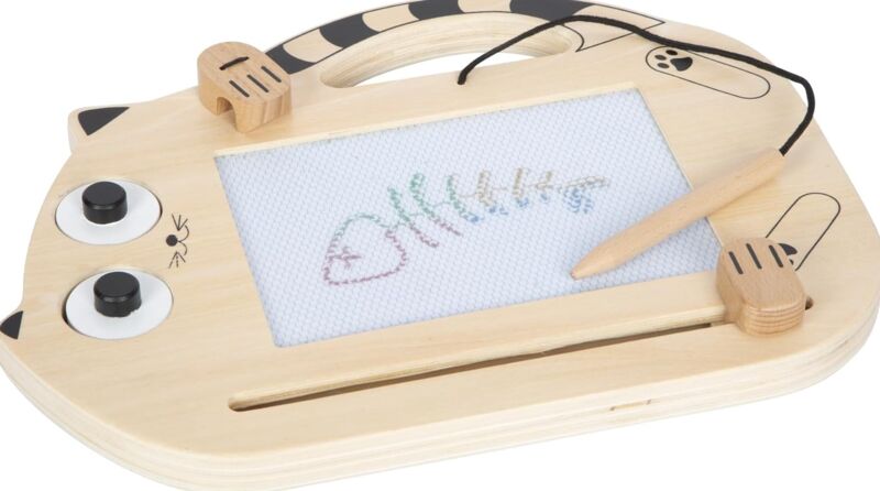 Small Foot Zaubertafel Katze | black/brown 1