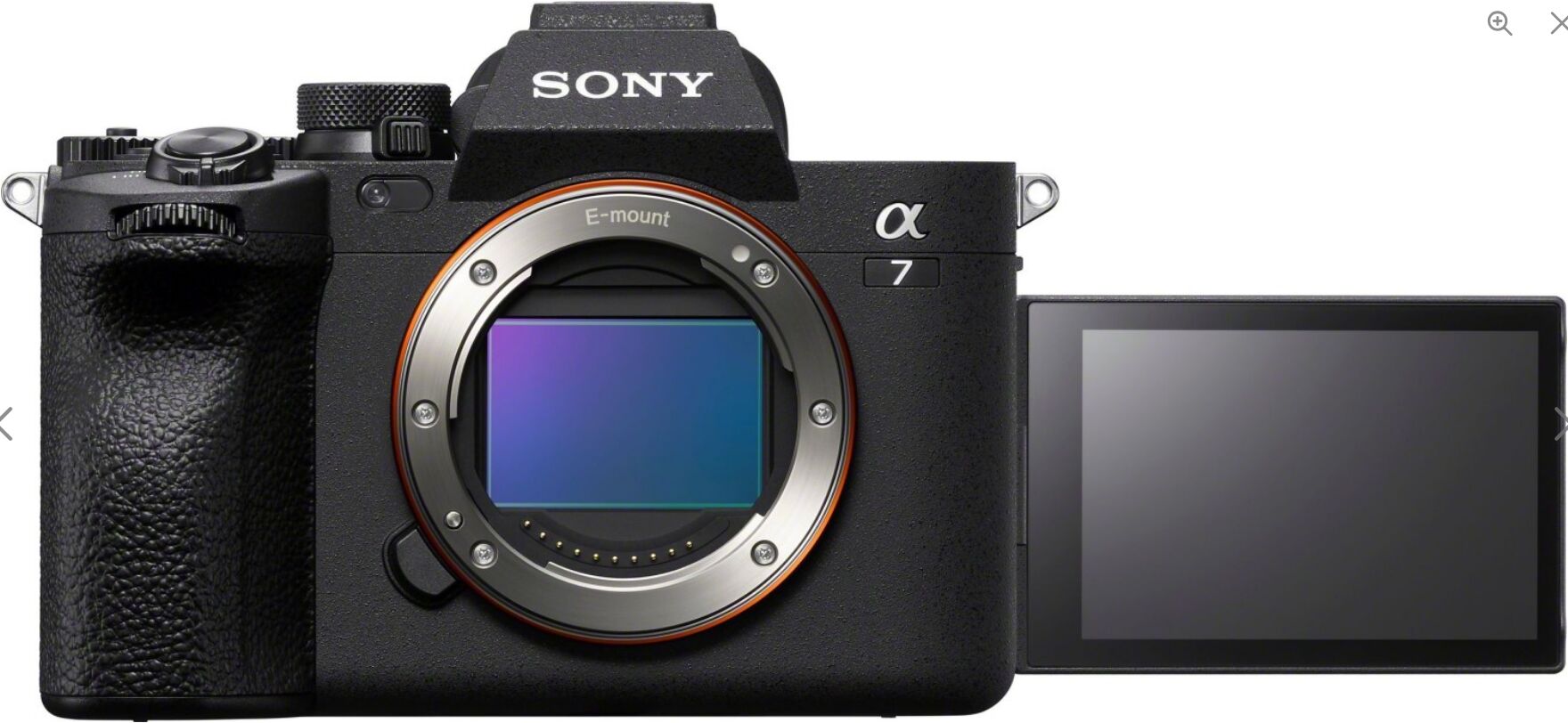 Sony Alpha 7 IV | Zwart
