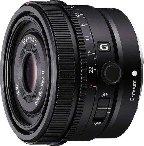 Sony FE 40mm 2.5 G | Crni, image 1 of 2