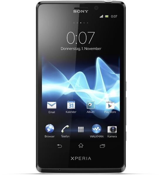 Sony Xperia T (LT30p) | 16 GB | preto/branco