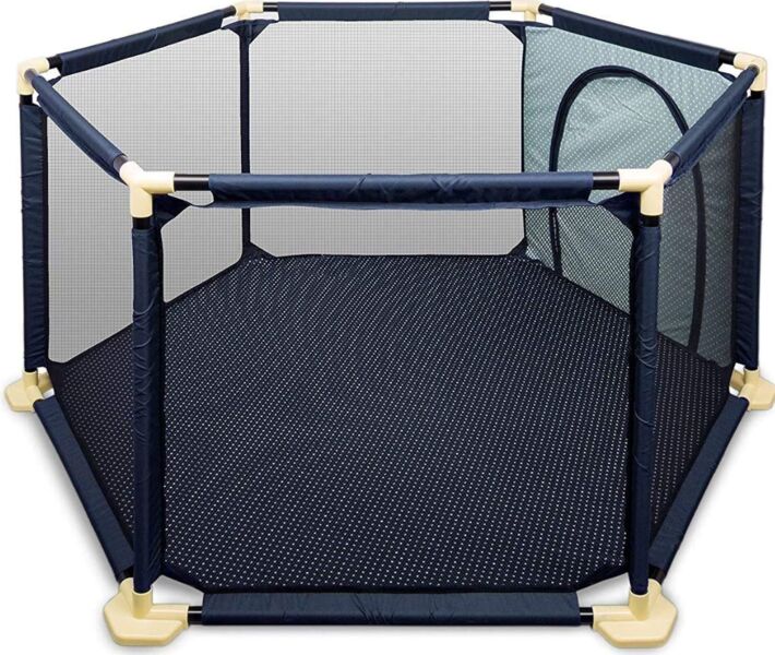 Star Ibaby playpen | blue, image 1 of 1