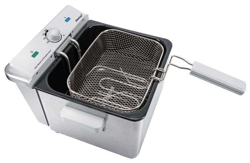 Steba DF 200 Edelstahl-Fritteuse | silber 3