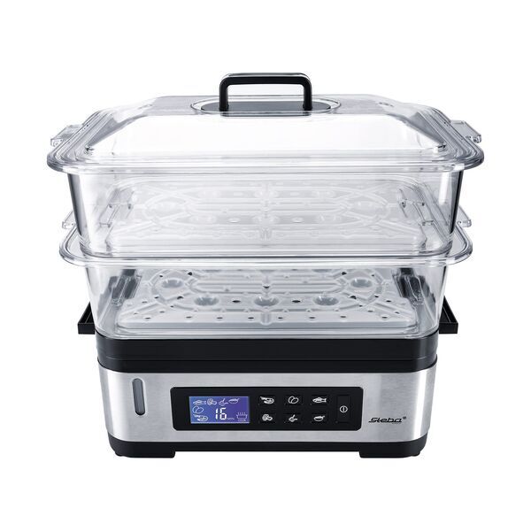 Steba DG 2 Steamer | silver/black 1